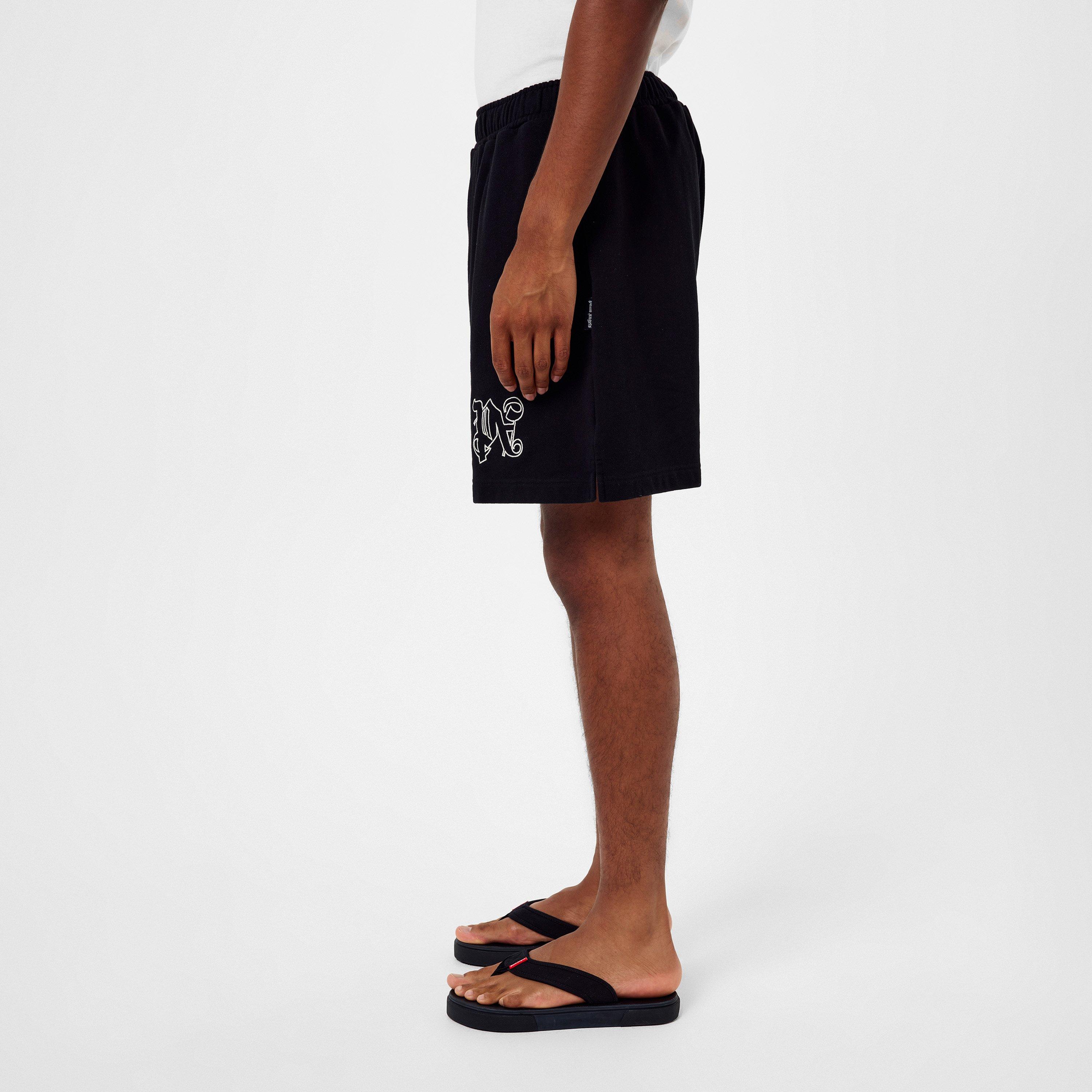Embroidered Logo Shorts
