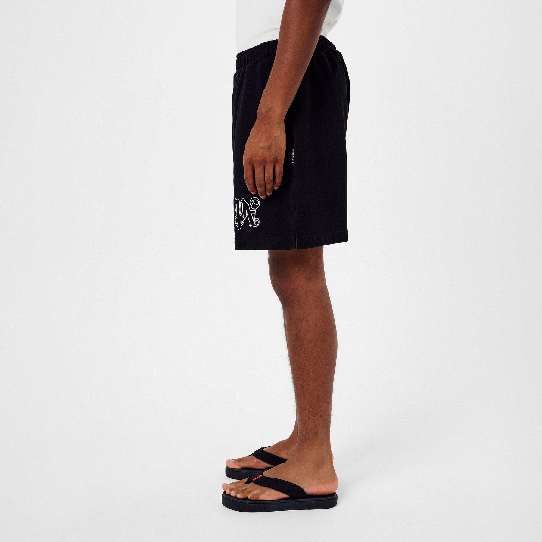 Embroidered Logo Shorts