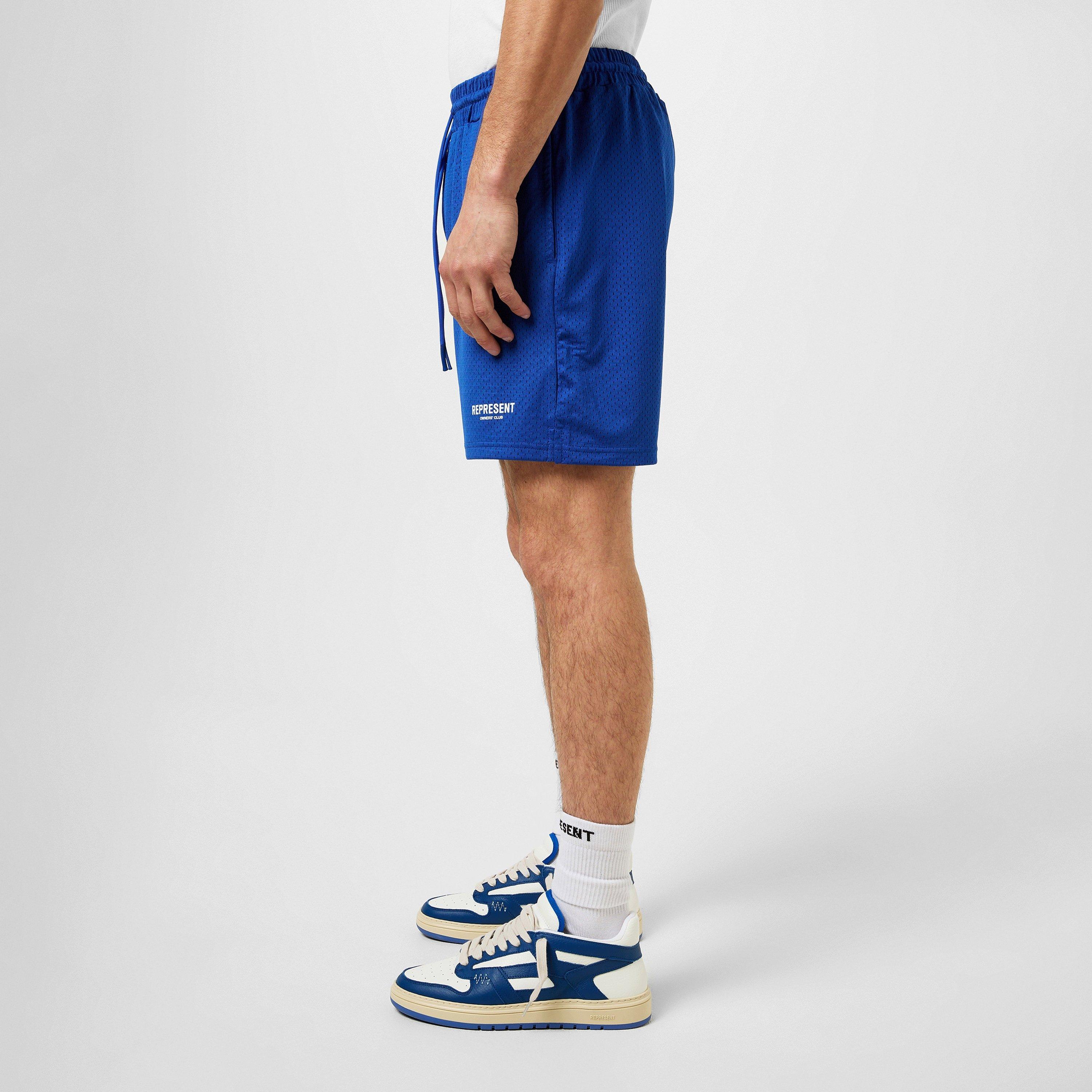 Men's Logo Nylon Owners Club Mesh Shorts