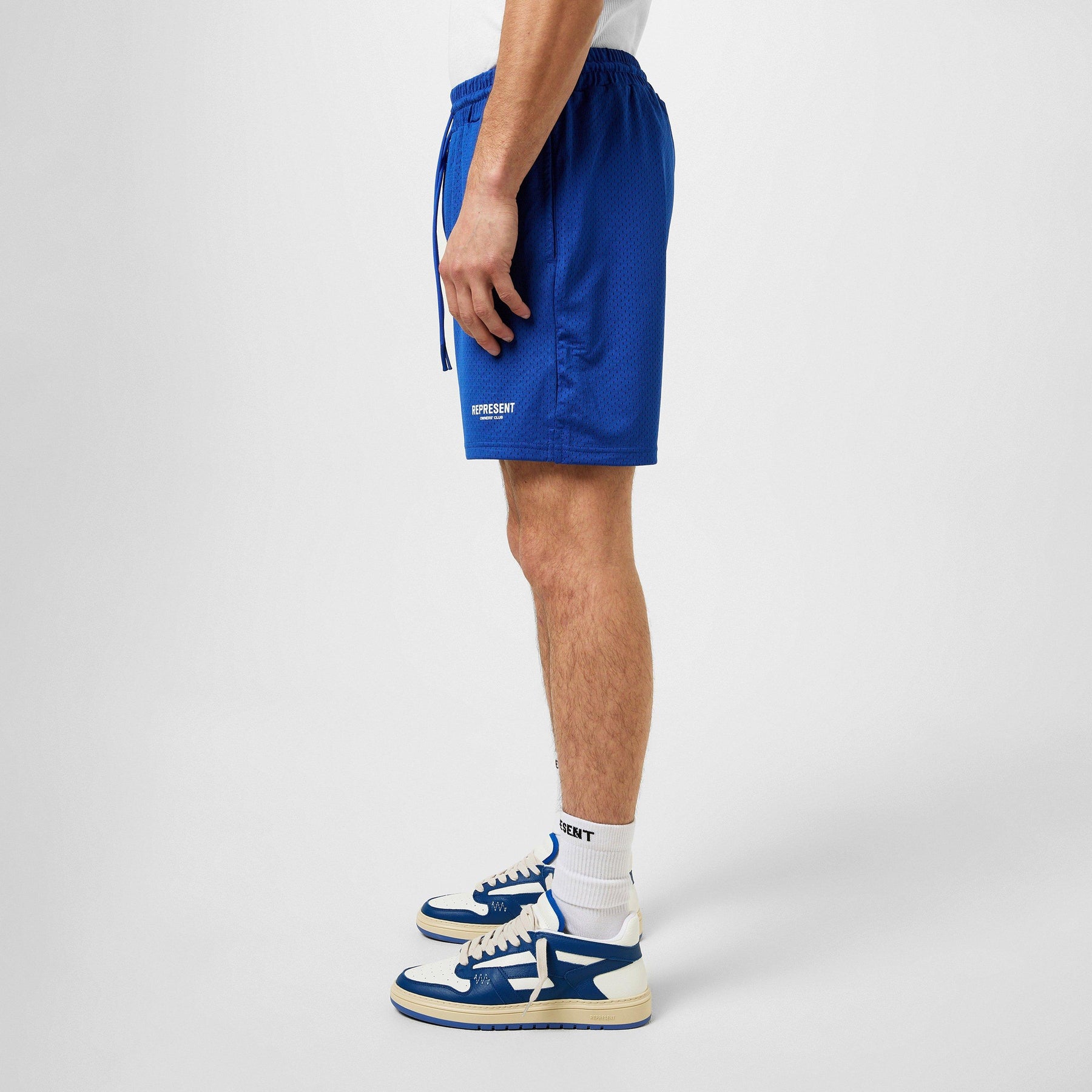 Men's Logo Nylon Owners Club Mesh Shorts