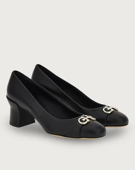 FERRAGAMO Pumps with Gancini Ornament