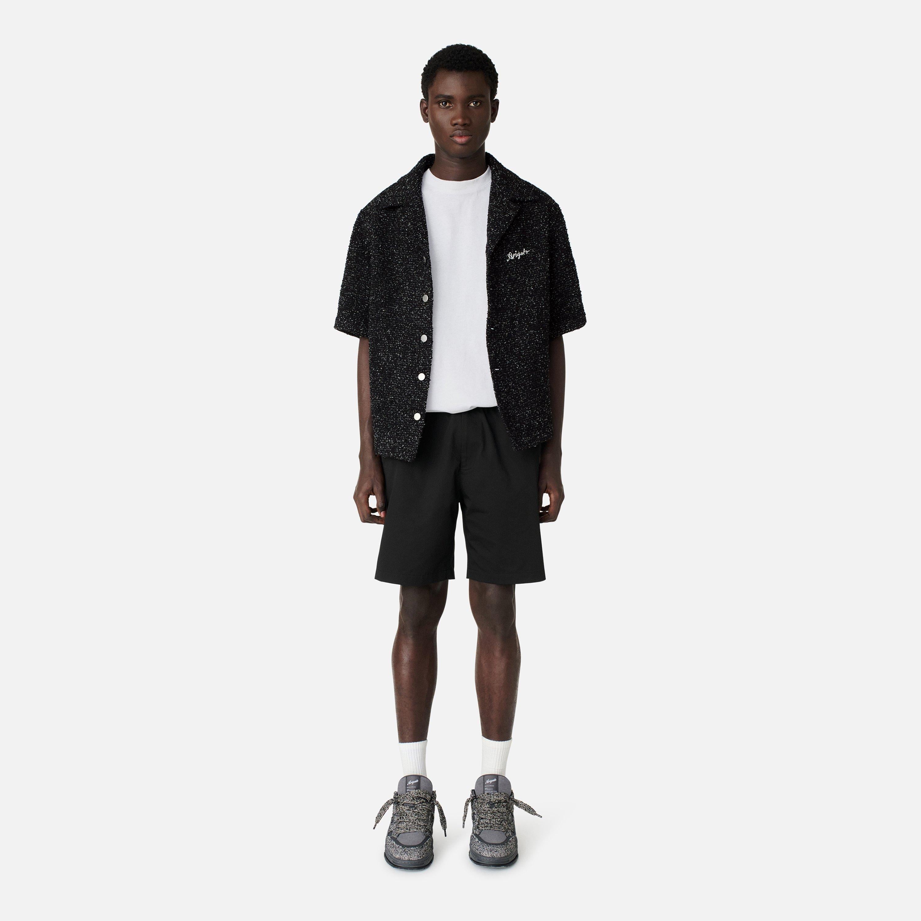 Stitch Fleece Jogger Shorts