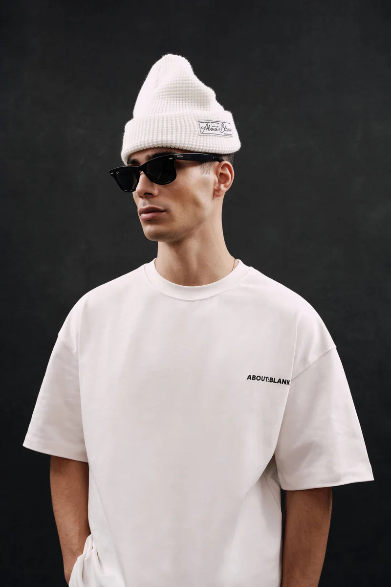 Creative studio t-shirt - oat/black