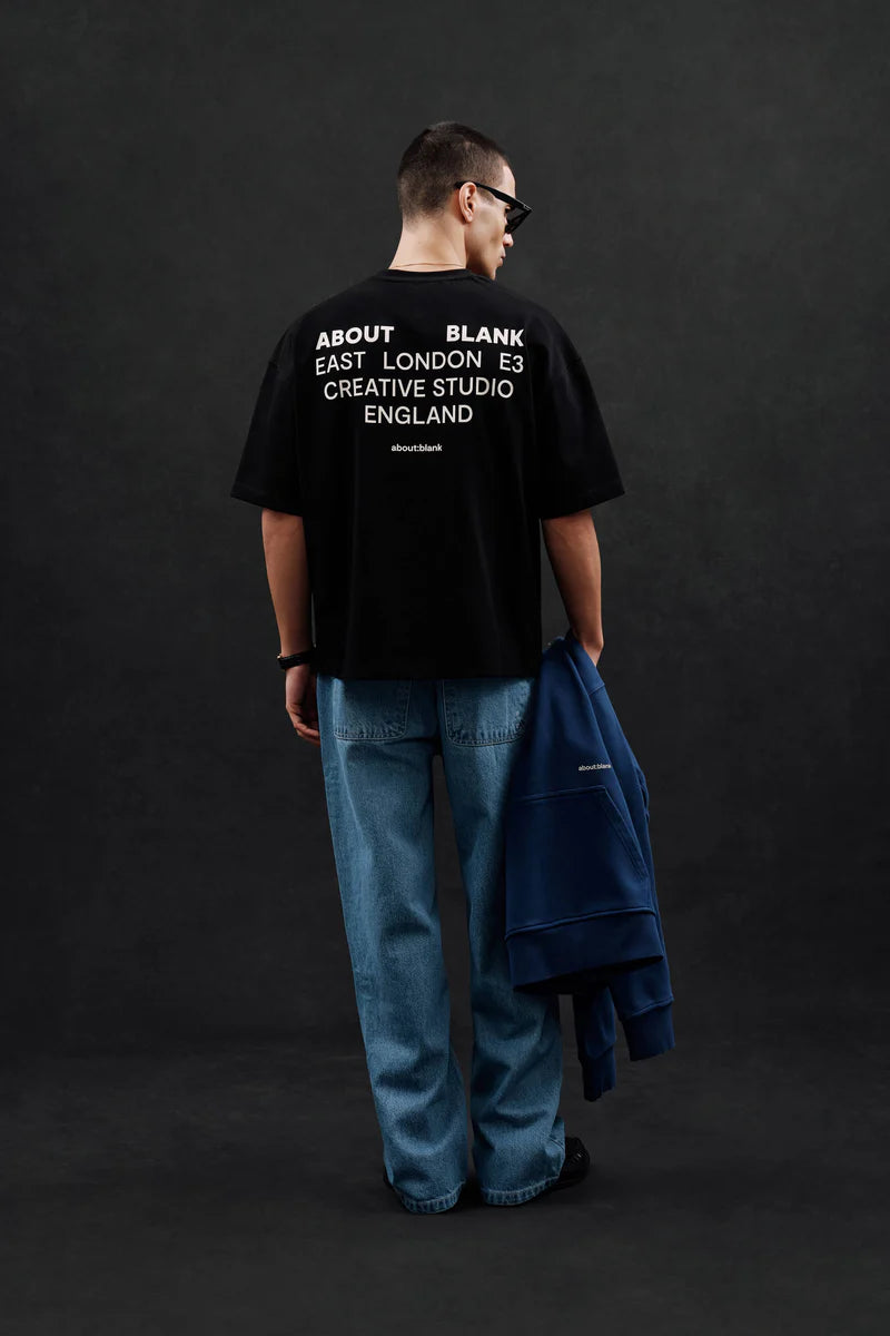 Creative studio t-shirt - black/white