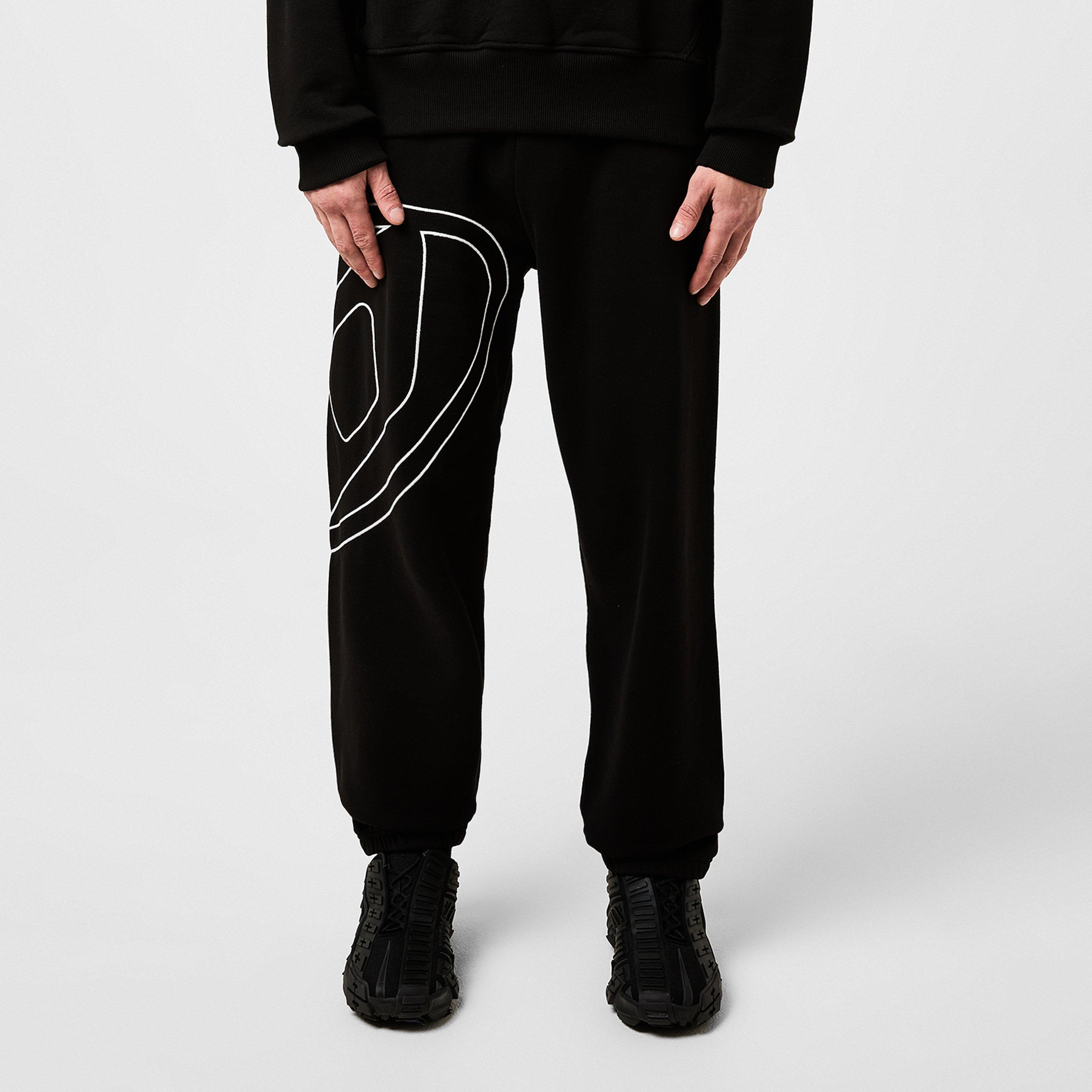 Men's Closed Hem Fleece Jogging Bottoms
