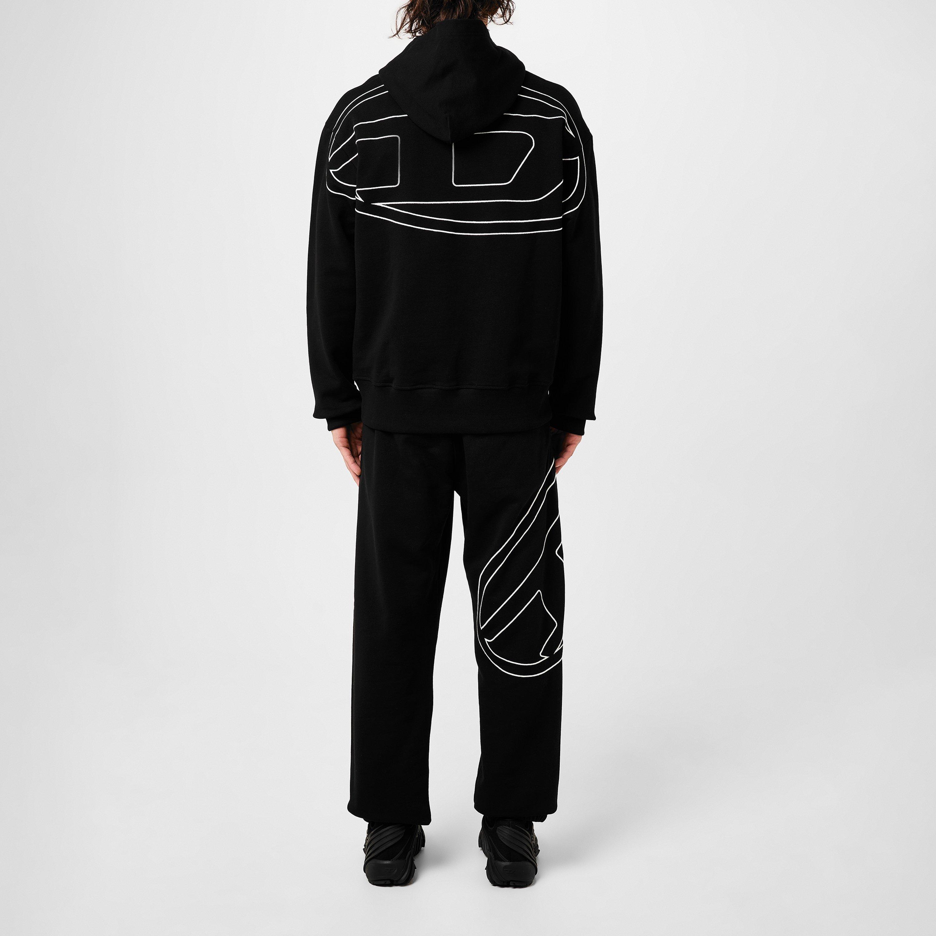 Men's Closed Hem Fleece Jogging Bottoms