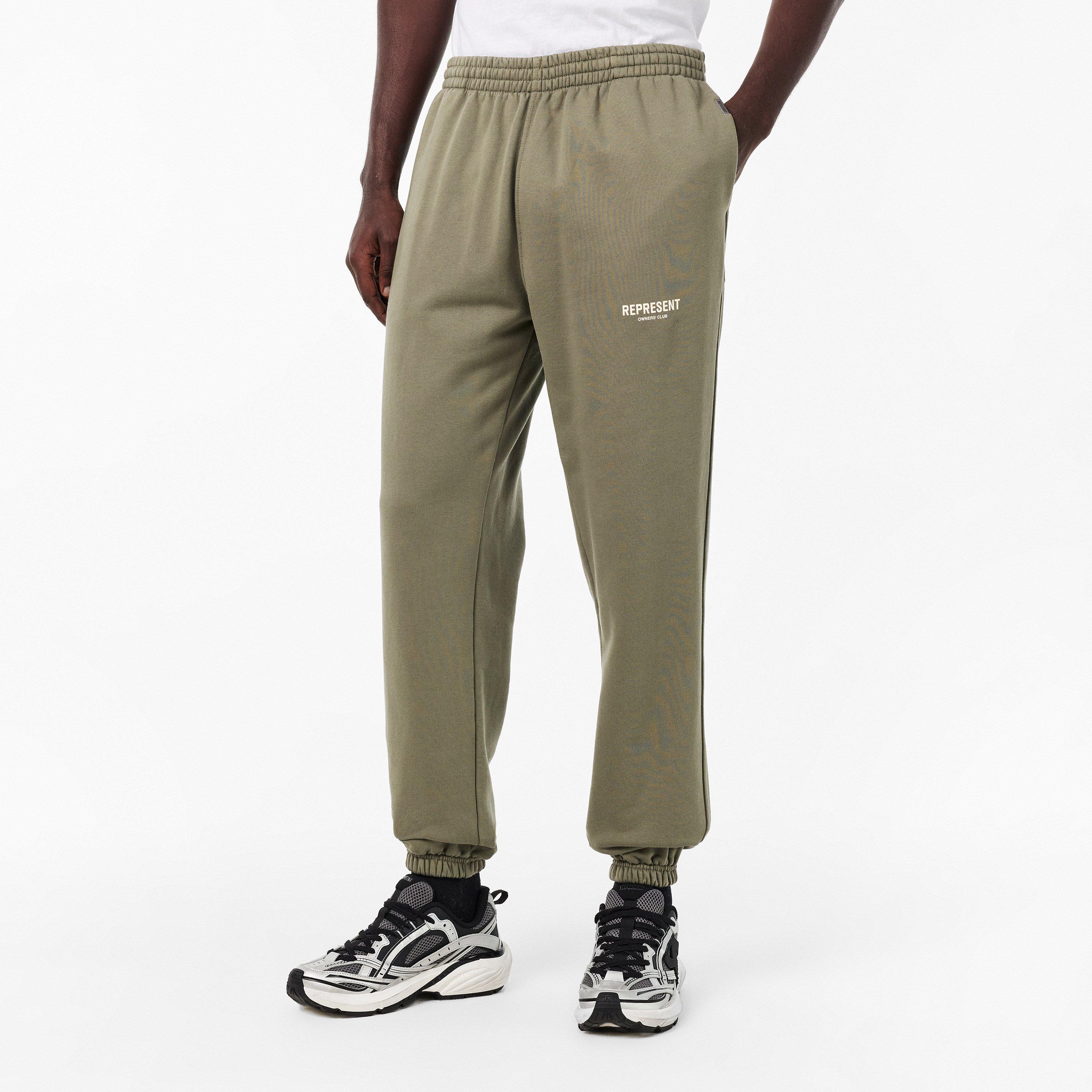 Men's Closed Hem Fleece Jogging Bottoms