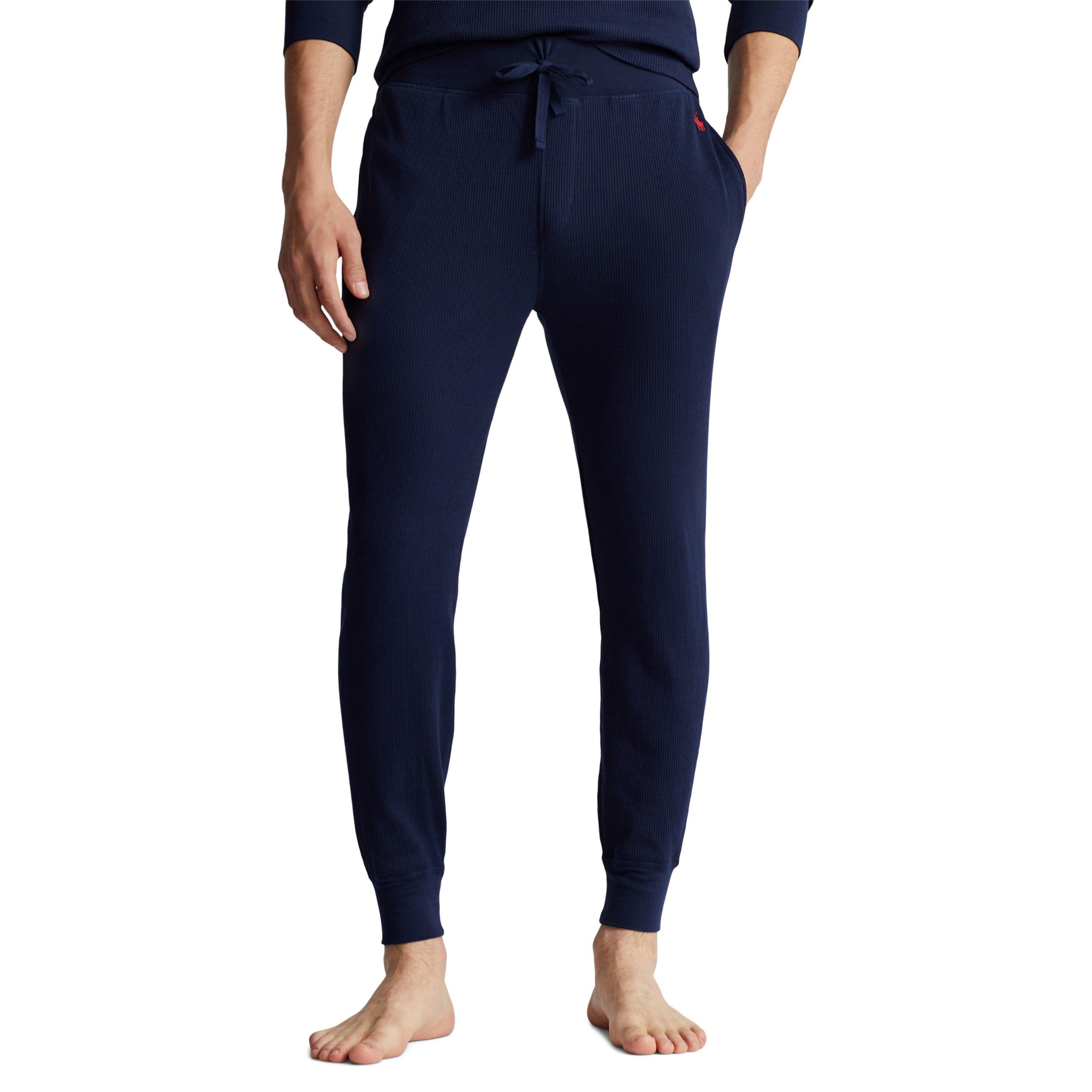 Waffle Cuffed Fleece Joggers