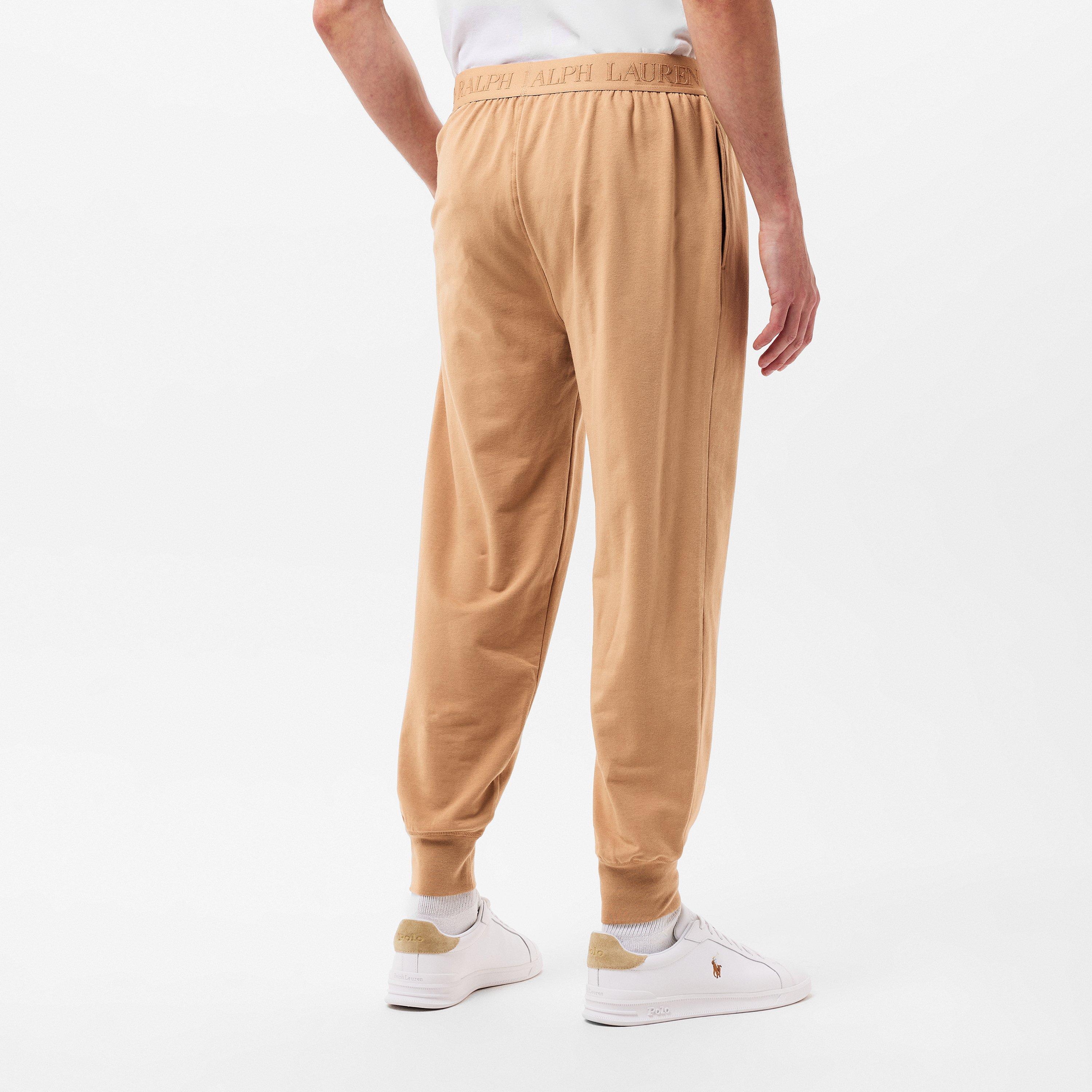 Men's Tonal Taped Closed Hem Jersey Joggers
