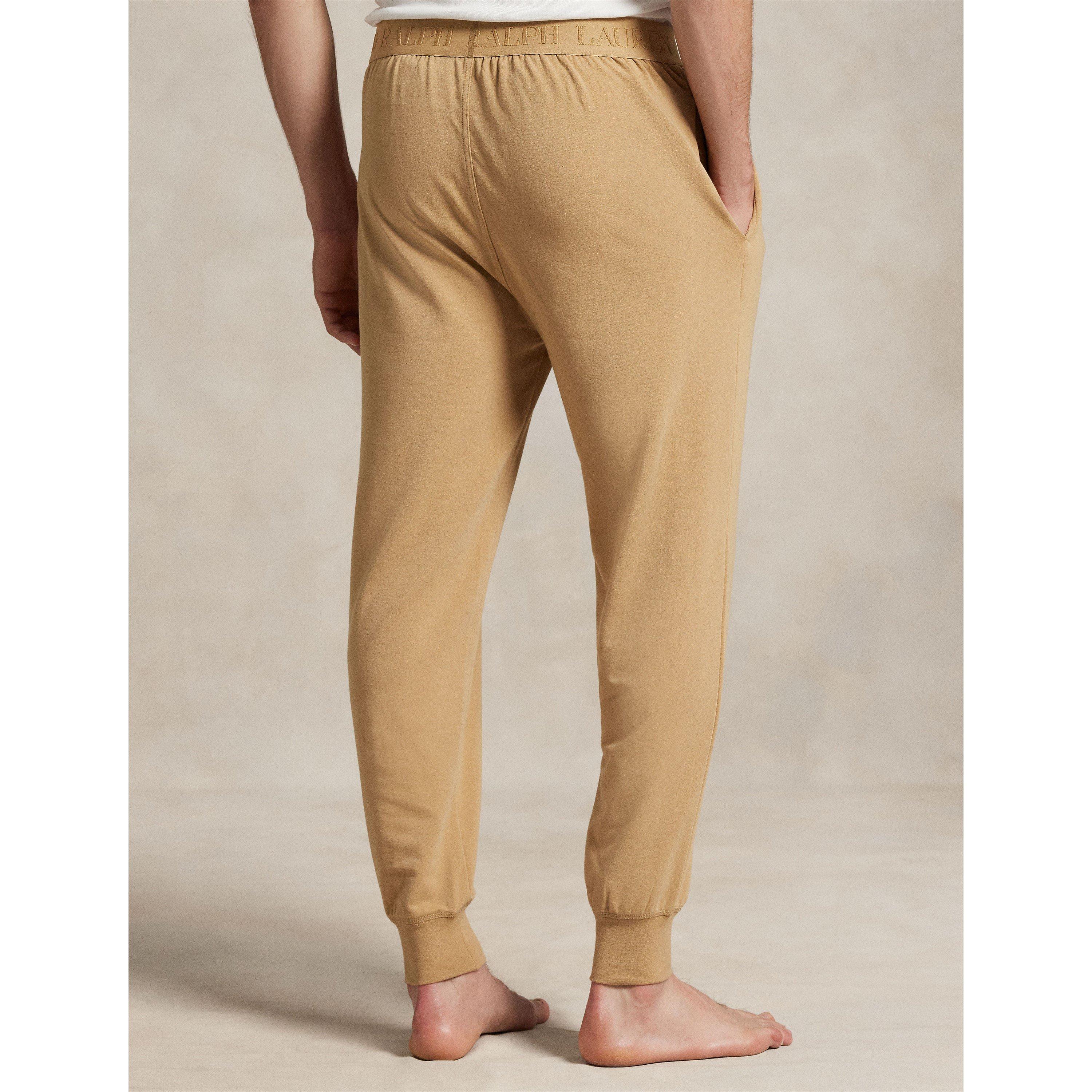 Tonal Taped Closed Hem Jersey Joggers