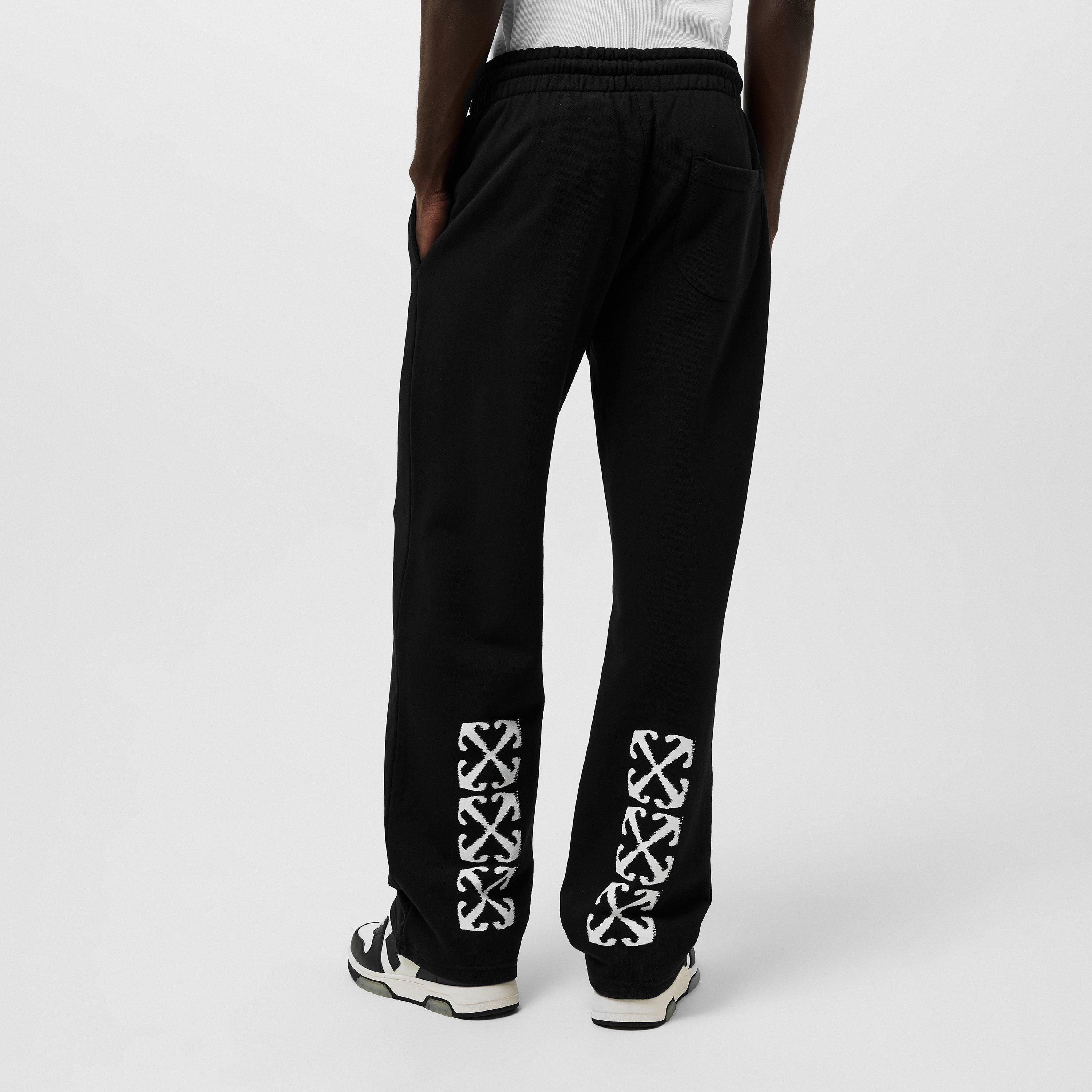 Arrow Fleece Closed Hem Joggers