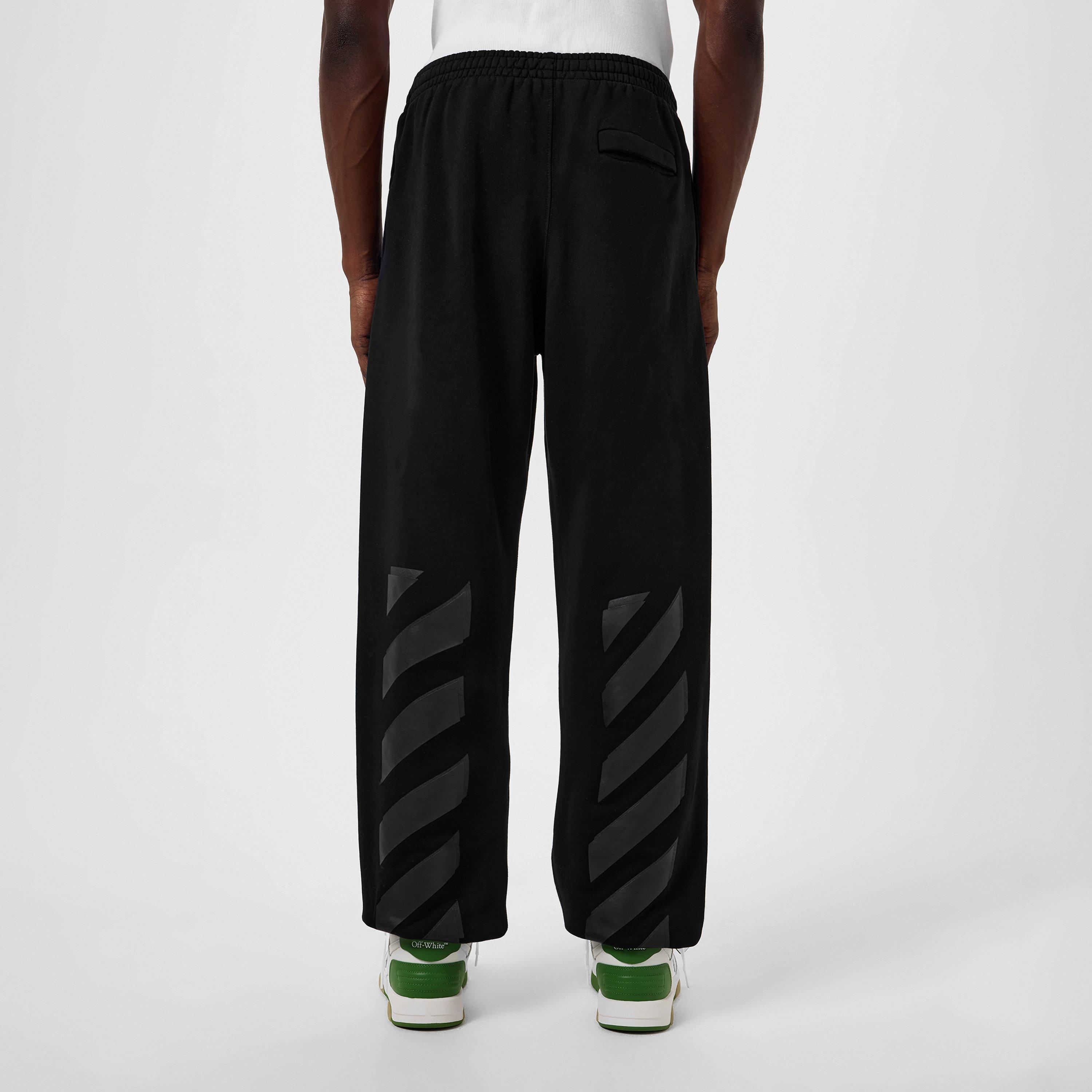 Diag Tab Cotton Closed Hem Fleece Joggers