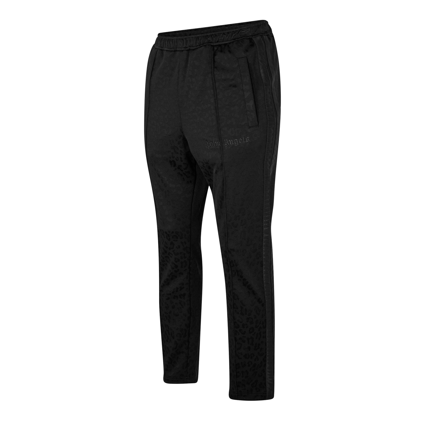 Leopard-Print Tracksuit Bottoms