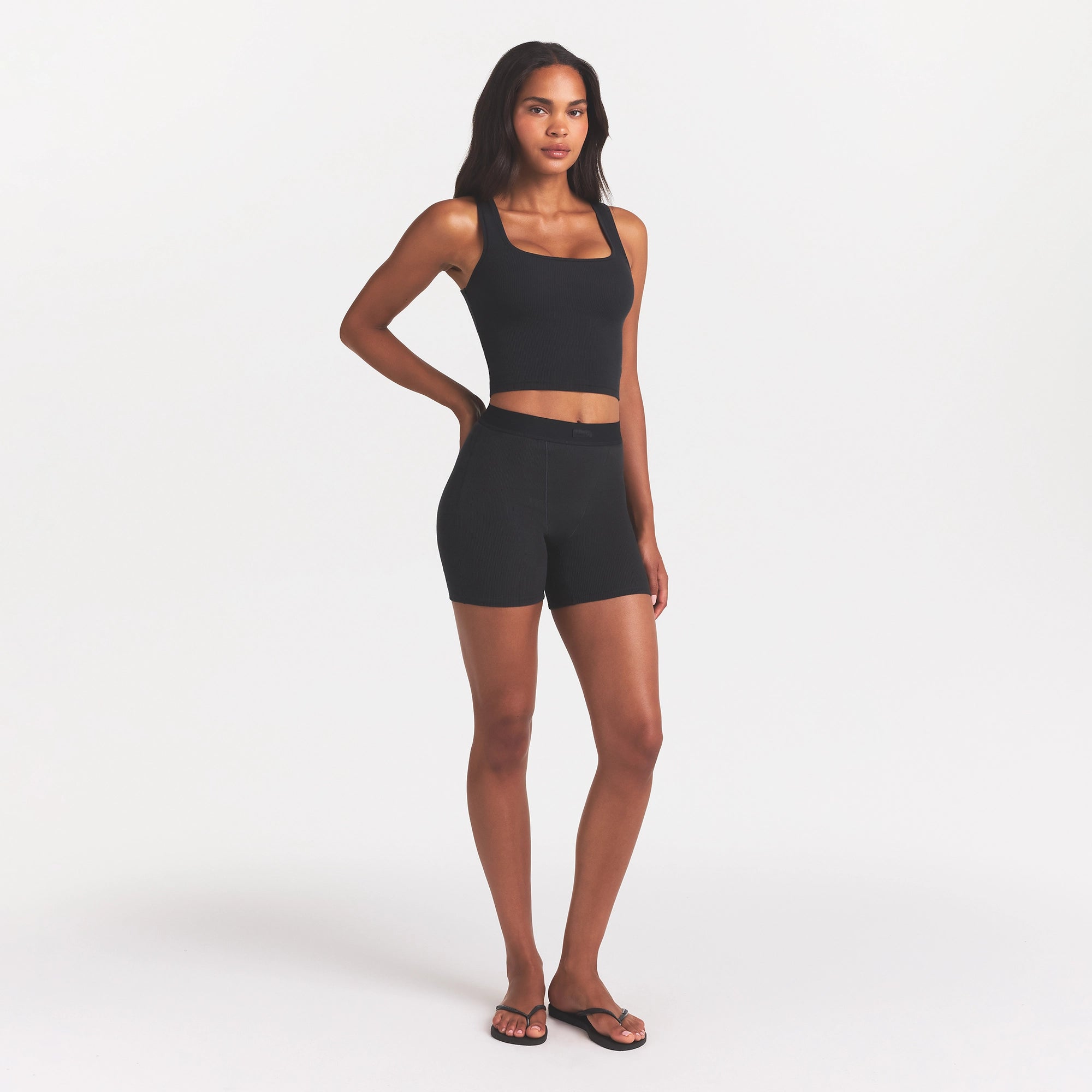 Cotton Rib Boxer