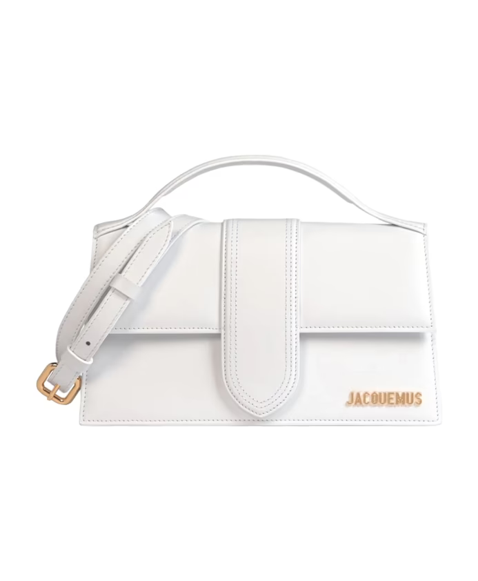 White Leather Shoulder Bag