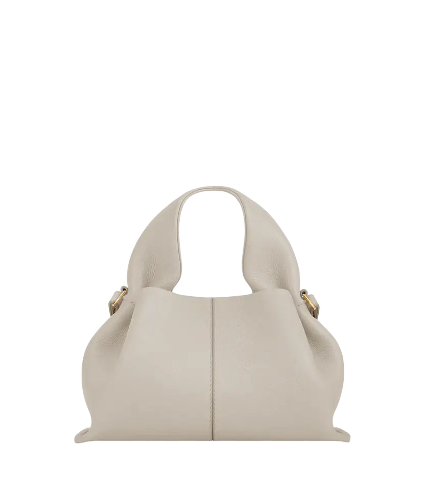 Polene Numéro Neuf Mini Edition Textured Chalk - Size: One Size Bags | Shop From The Mirage