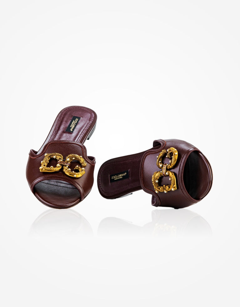 Dolce and Gabbana Amore Slippers