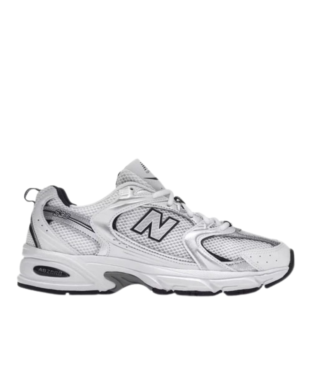New Balance 530 White Silver Navy
