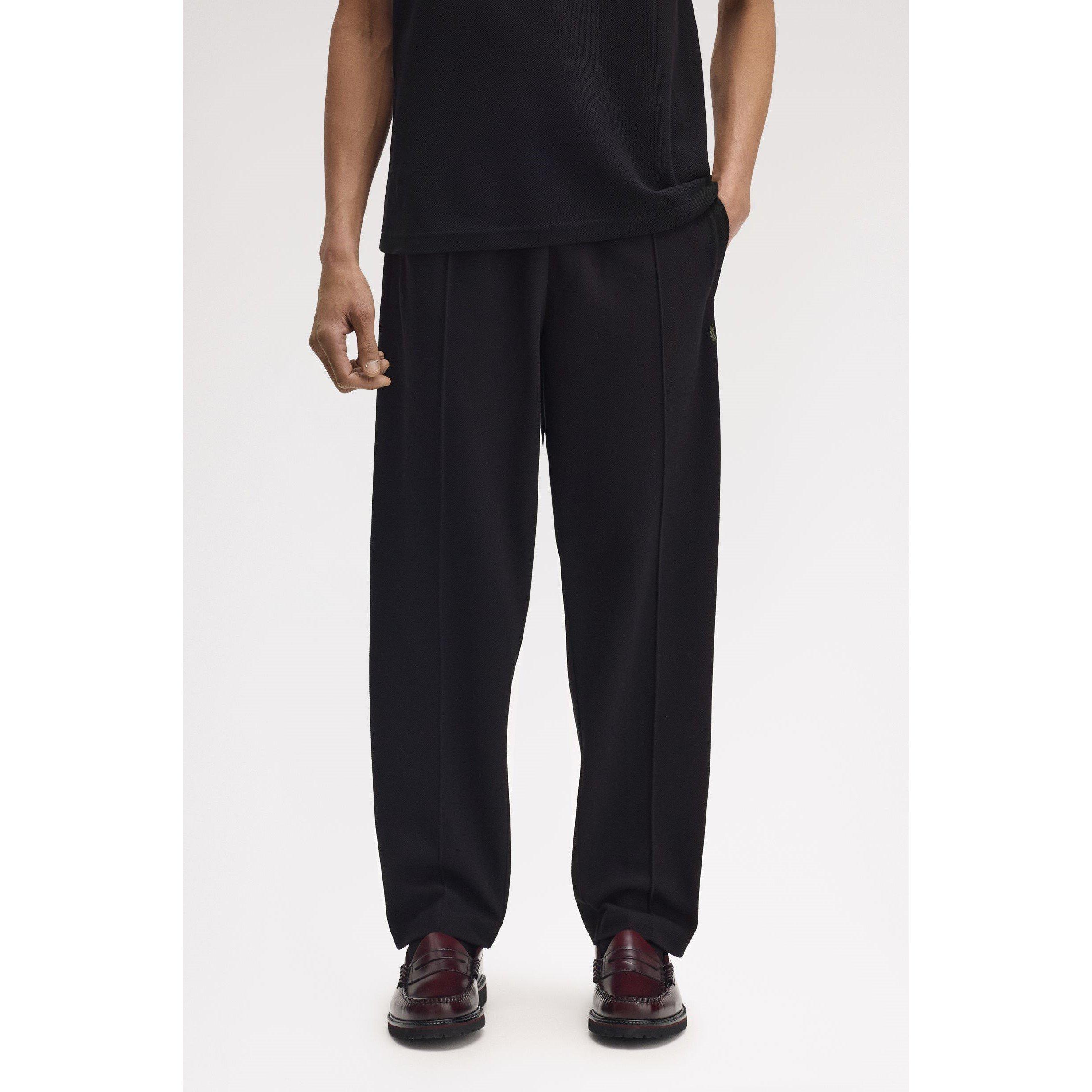 Side Tape Woven Open Hem Tracksuit Joggers