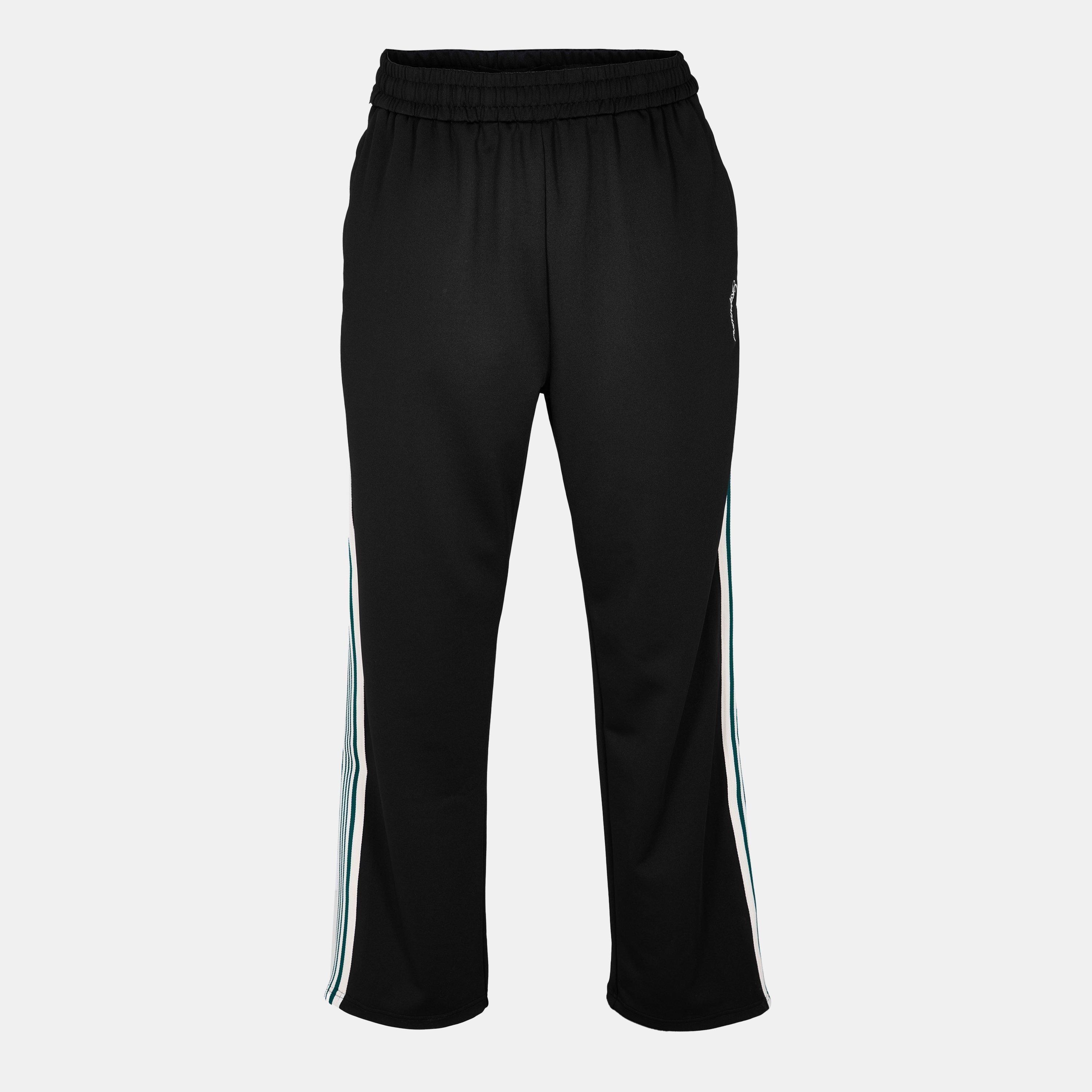 Taped Open Hem Woven Tracksuit Joggers