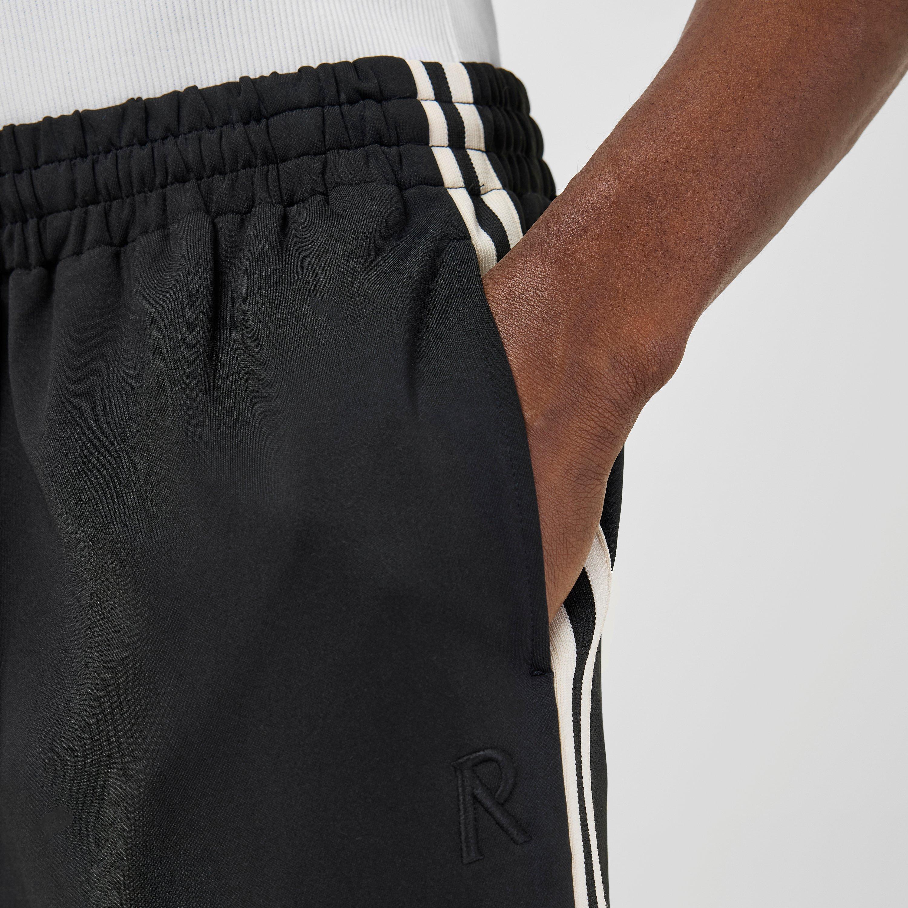 Rep Stripe Cotton Open Hem Tracksuit Joggers