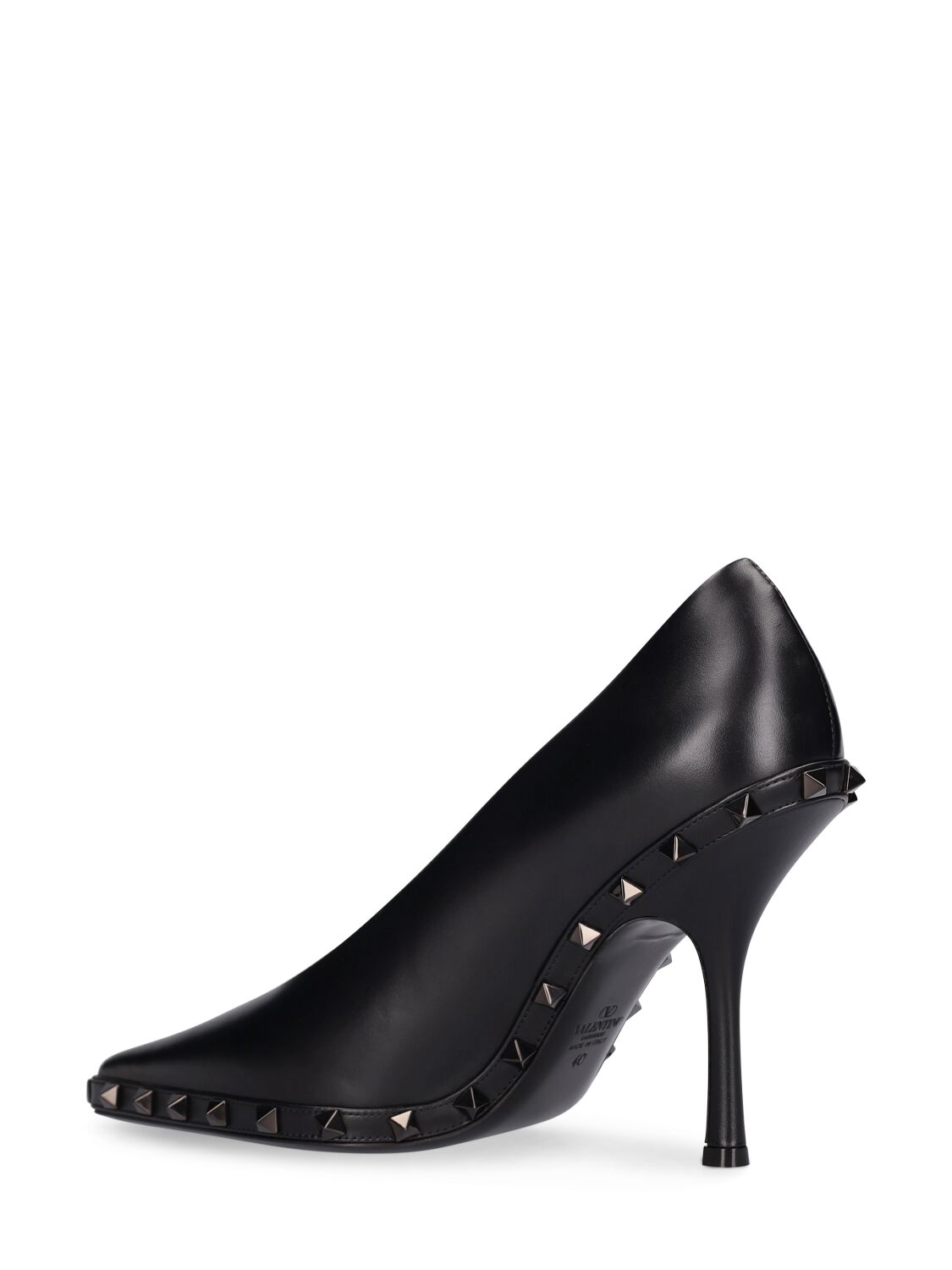Valentino Garavani Valentino Garavani 100mm Rockstud leather pumps - Size: UK 3 Heels | Shop From The Mirage