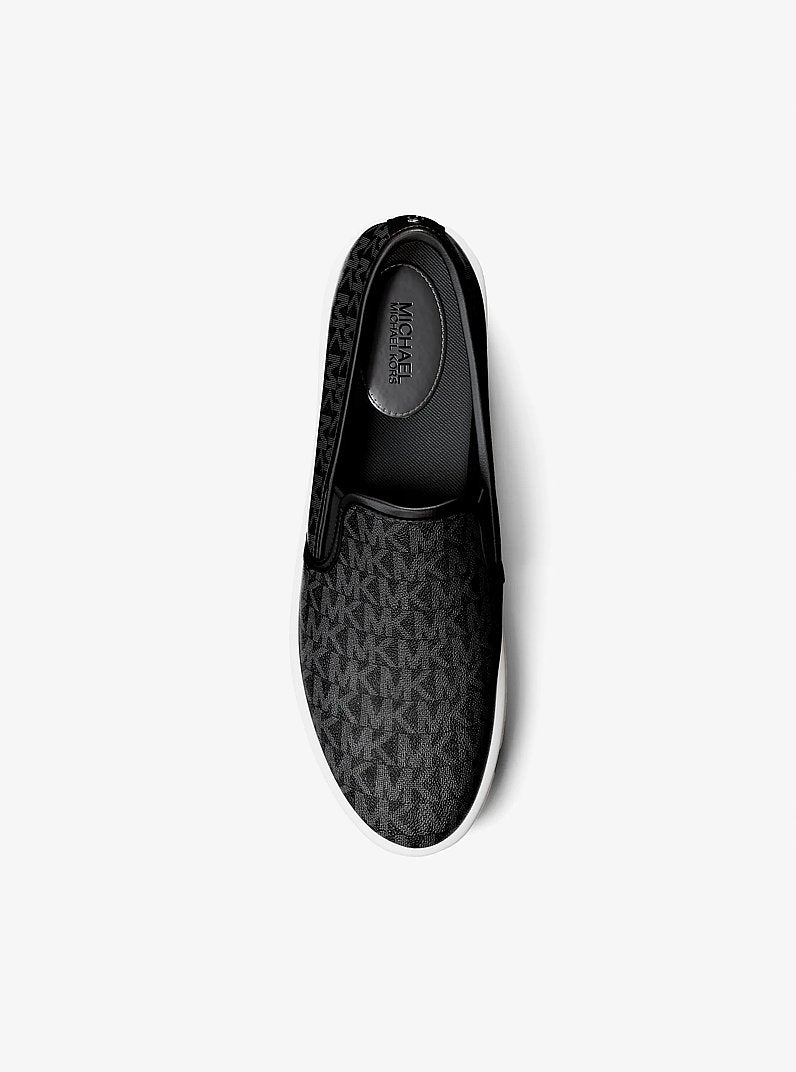 Teddi Signature Logo Slip-On Sneaker