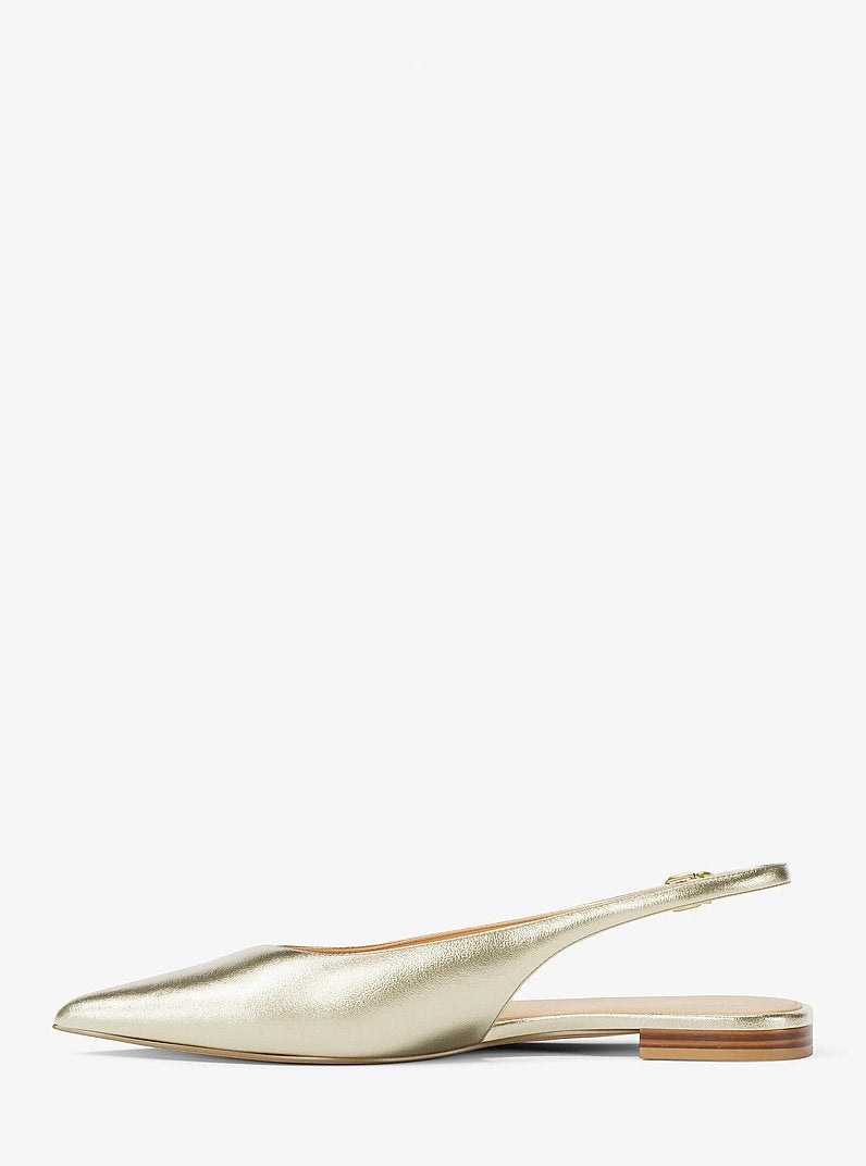 Amali Metallic Slingback Flat