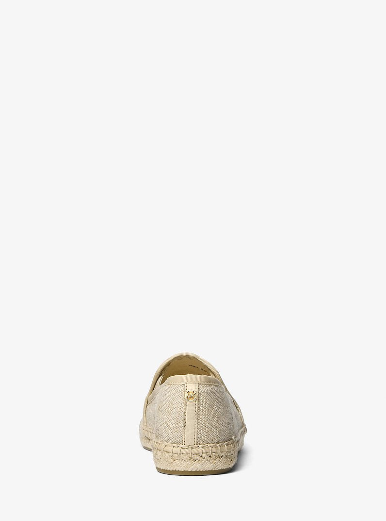 Hastings Metallic Canvas Espadrille