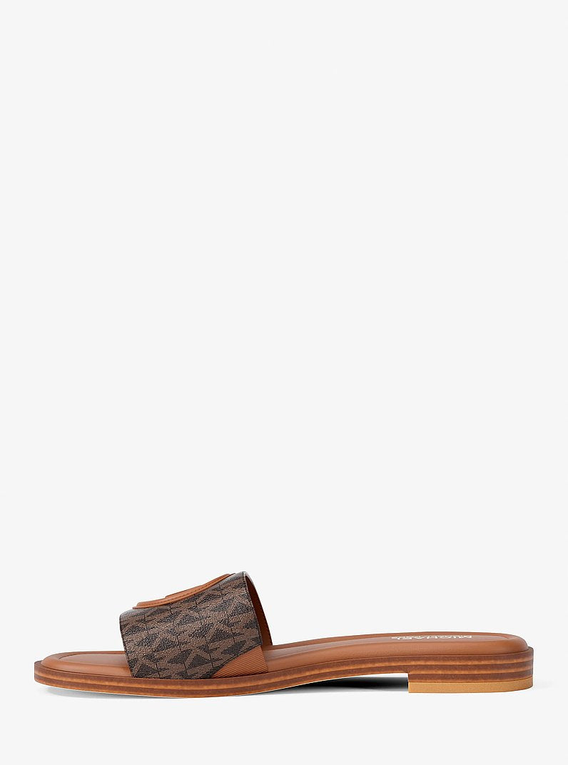 Carissa Signature Logo Slide Sandal