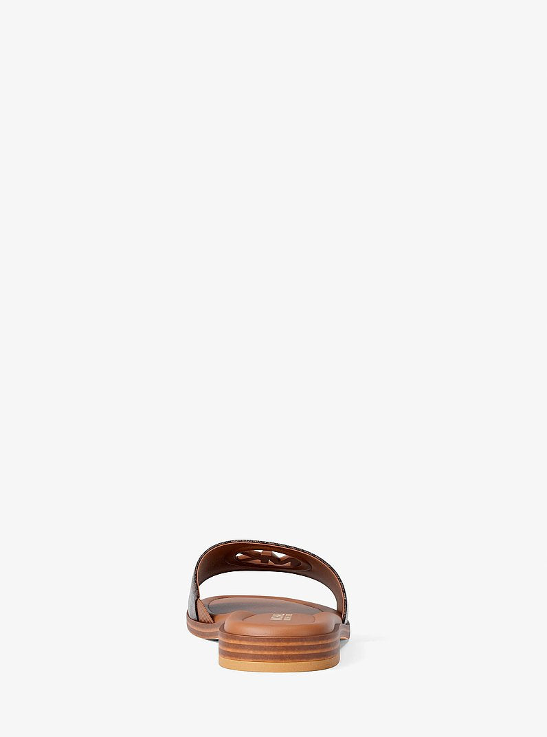 Carissa Signature Logo Slide Sandal
