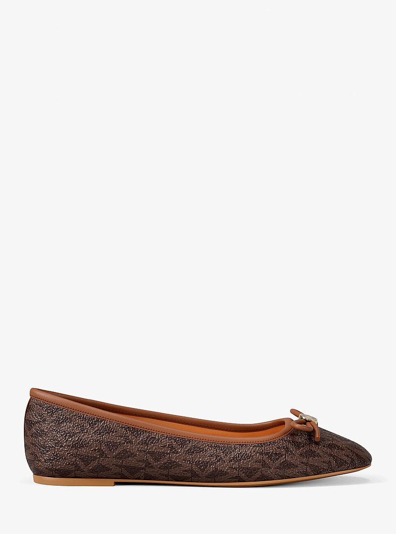Savannah Signature Logo Ballet Flat