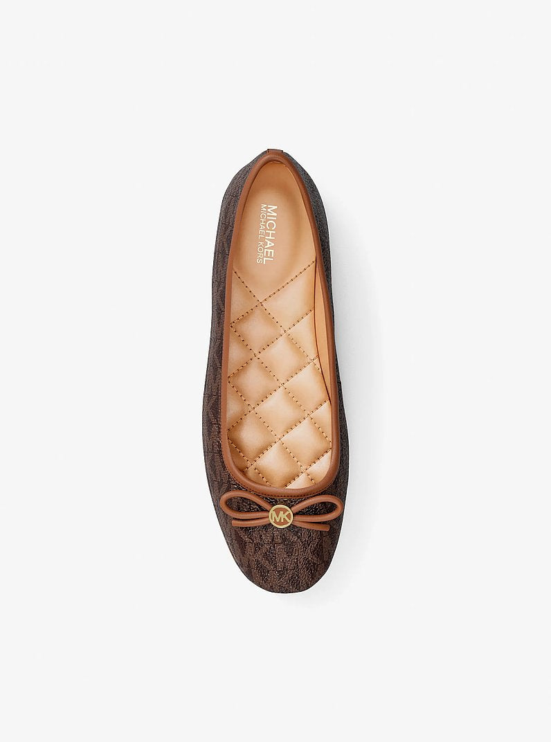 Savannah Signature Logo Ballet Flat