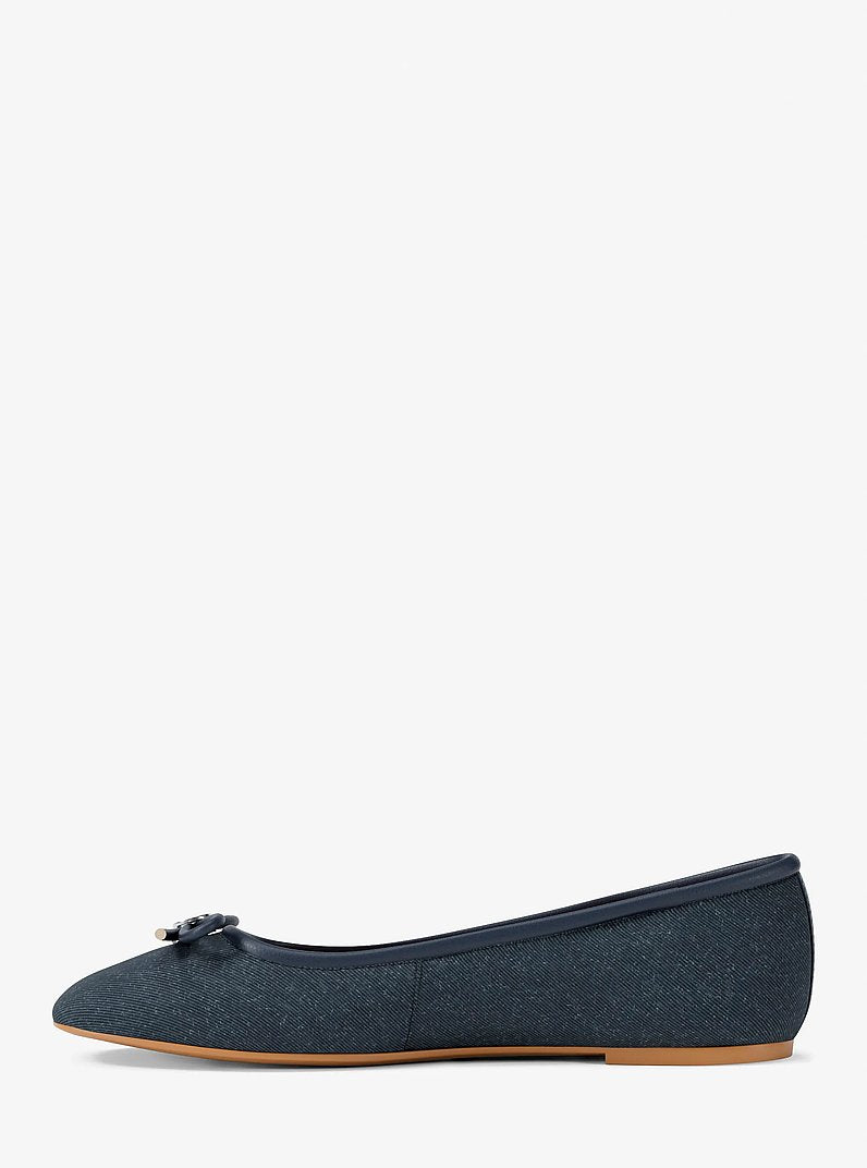 Savannah Denim Ballet Flat