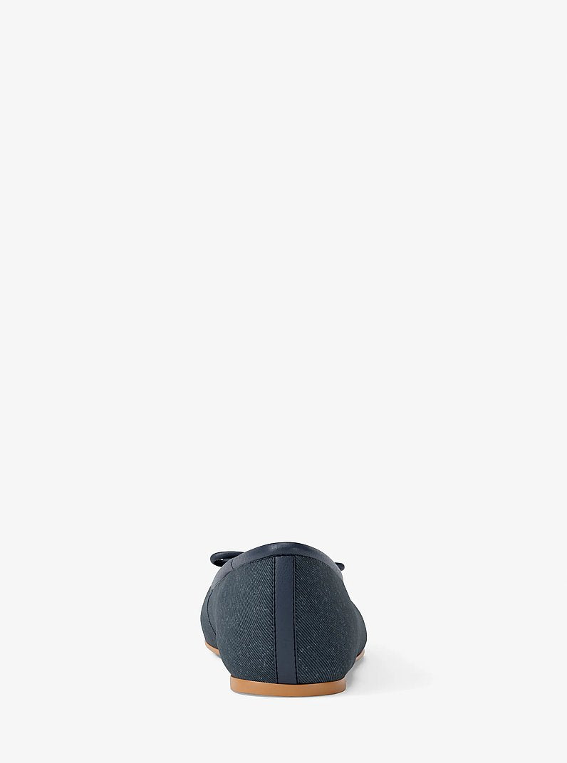 Savannah Denim Ballet Flat