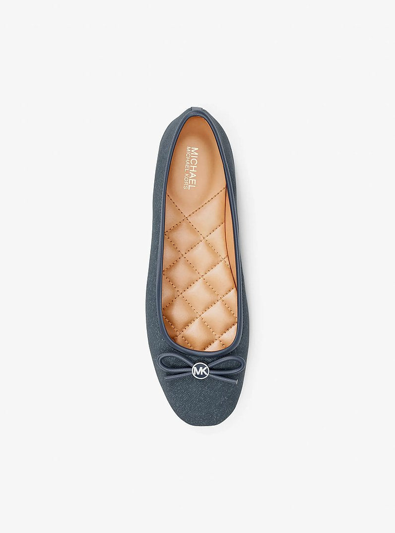 Savannah Denim Ballet Flat