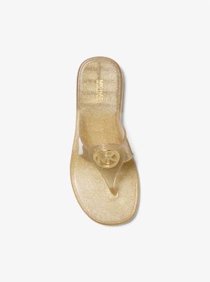 Hannah Glitter Jelly Thong Sandal