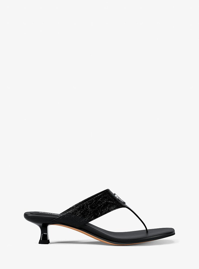 Anneka Patent Thong Sandal