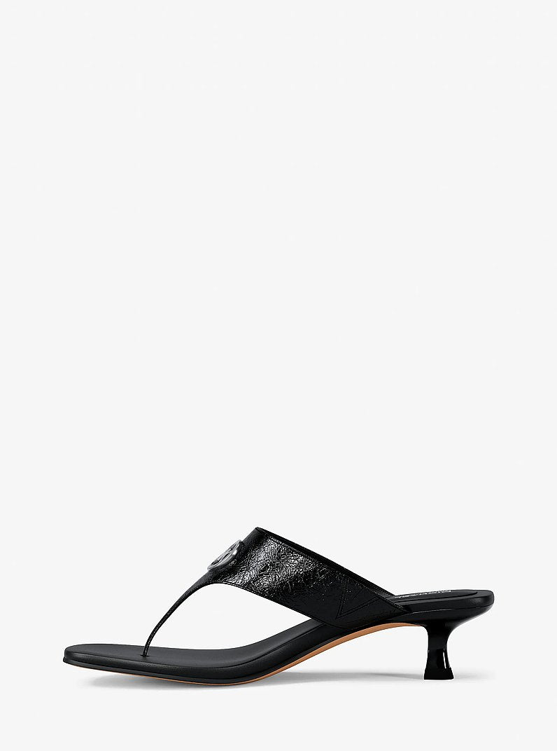Anneka Patent Thong Sandal