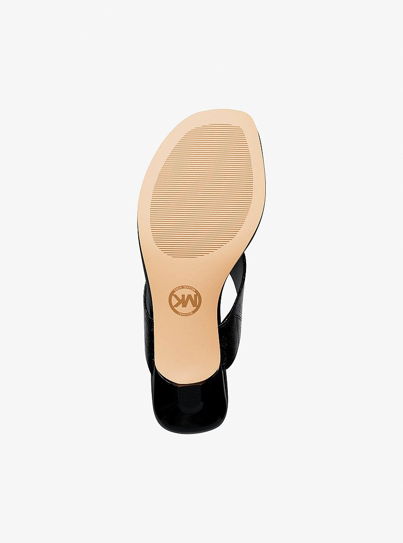 Anneka Patent Thong Sandal