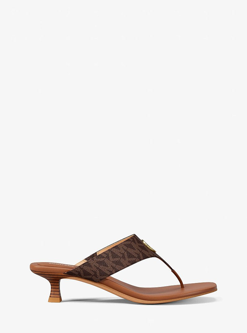 Anneka Signature Logo Thong Sandal
