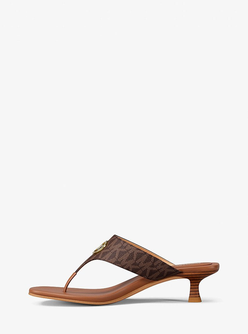 Anneka Signature Logo Thong Sandal
