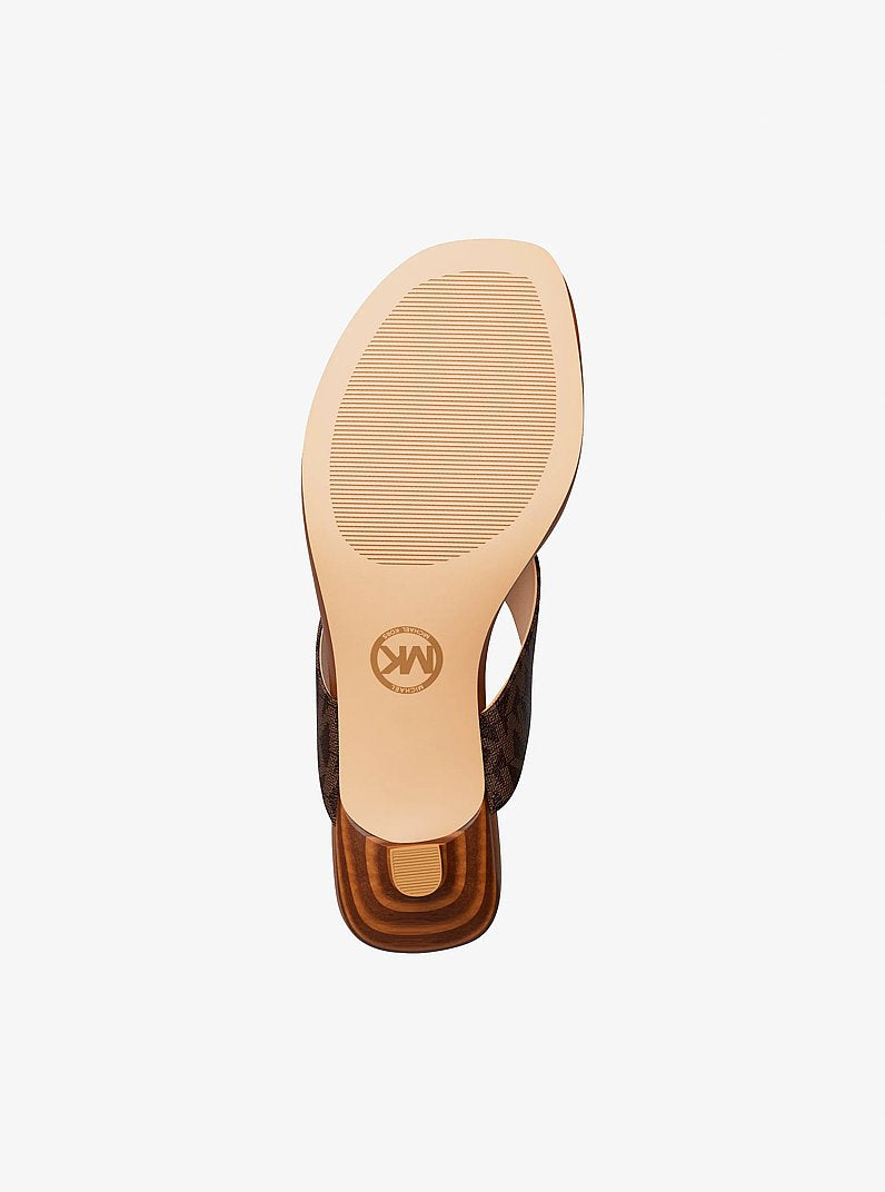 Anneka Signature Logo Thong Sandal