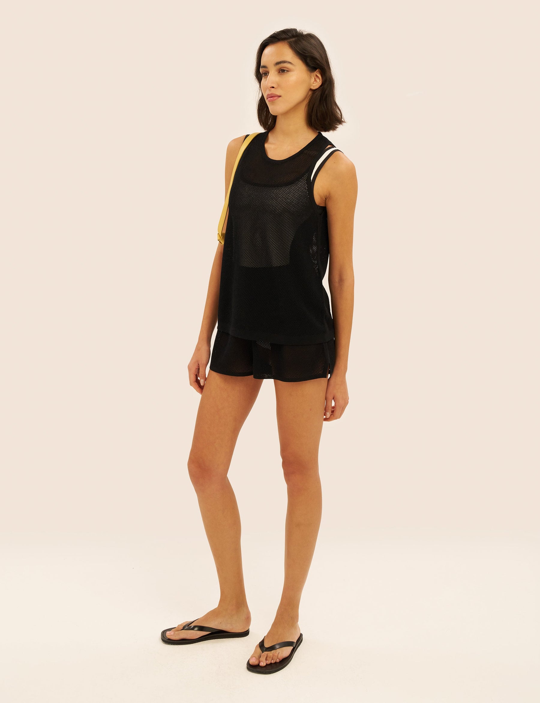 Knitted Mesh Top