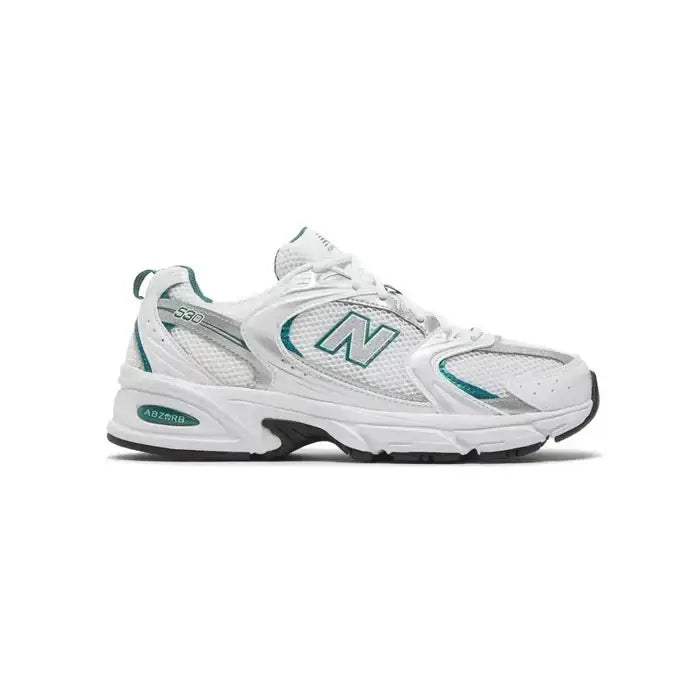 New Balance New Balance 530 White Silver Green - Shoe size: UK 7 Sneakers | Shop From The Mirage