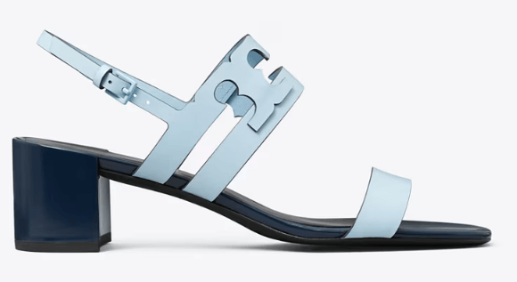 Tory Burch INES HEELED SANDAL - Shoe size(US Sizing): 5 Heels | Shop From The Mirage