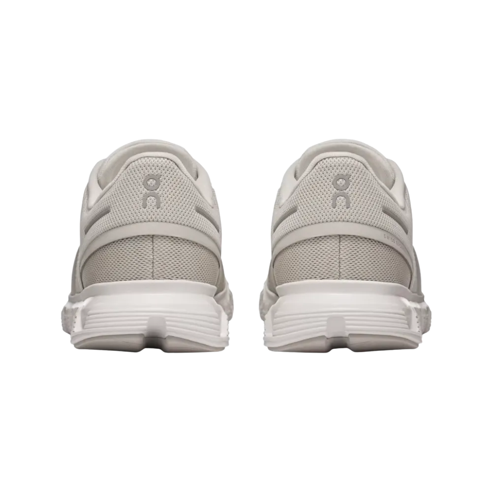 On Running Cloud 6 Pearl | White