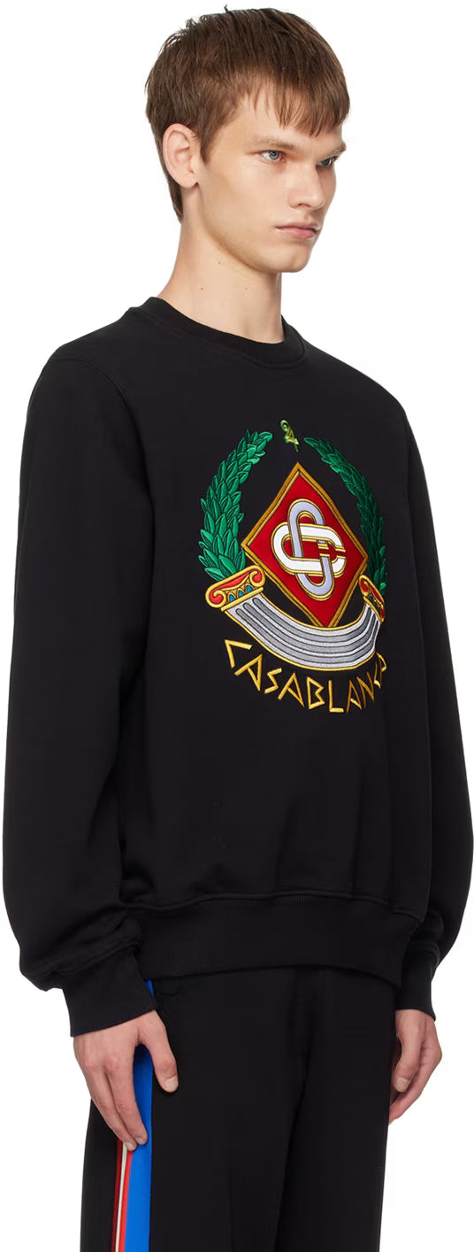 Black Casa Crest Sweatshirt