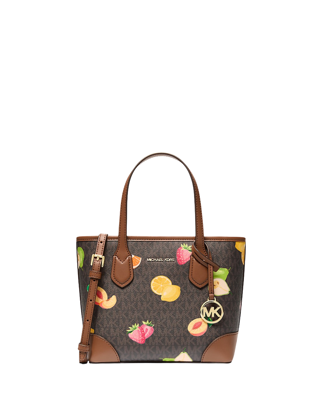 Eva Extra-Small Printed Signature Logo Convertible Tote Bag