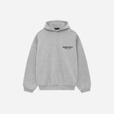 Essentials Fear of God Essentials Fleece Hoodie Light Heather Gray FW24 - Size: S Hoodies | Shop From The Mirage
